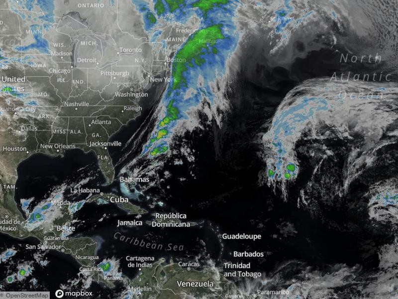 Atlantic Infrared Satellite