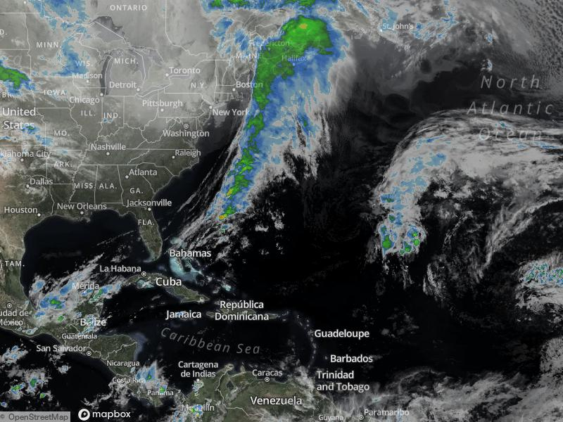 Atlantic Infrared Satellite