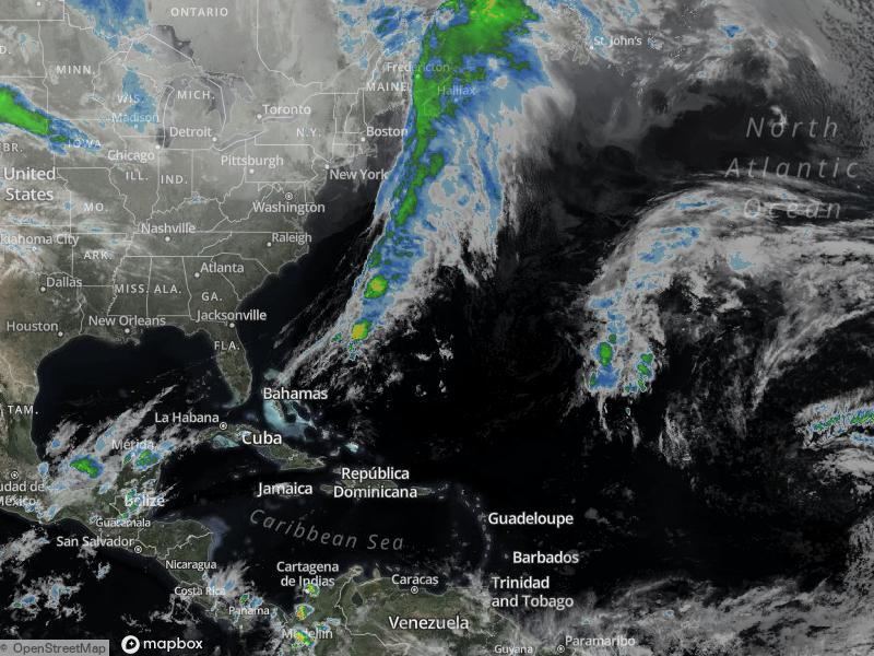 Atlantic Infrared Satellite