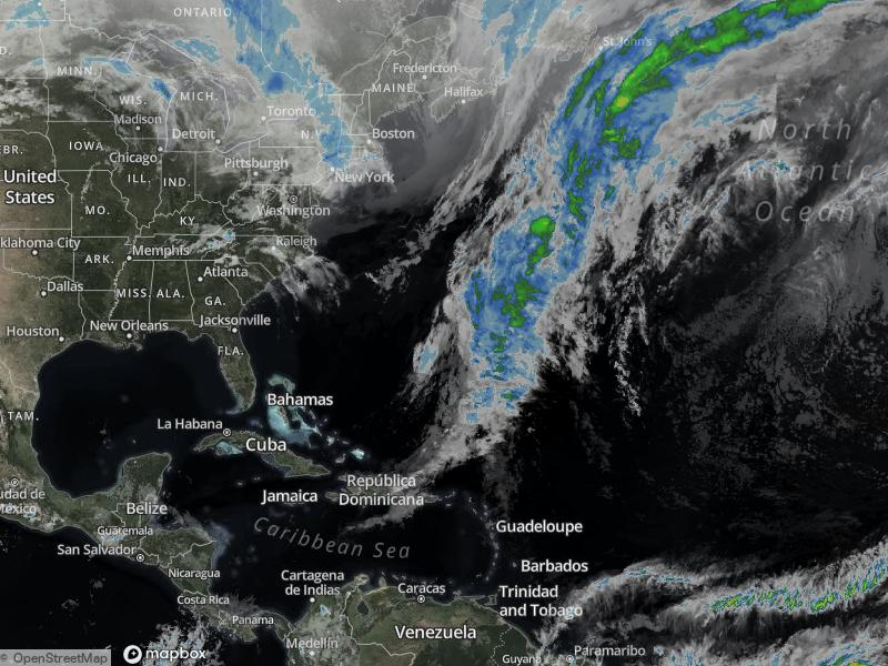 Atlantic Infrared Satellite