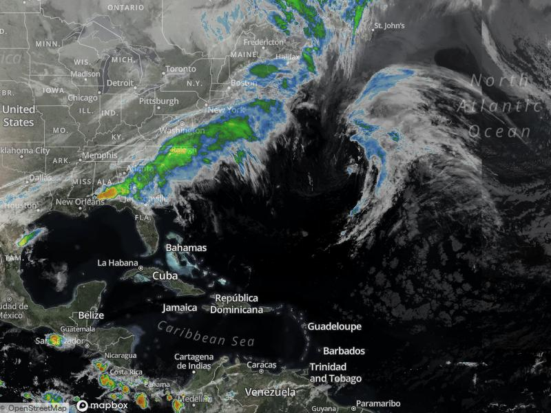 Atlantic Infrared Satellite