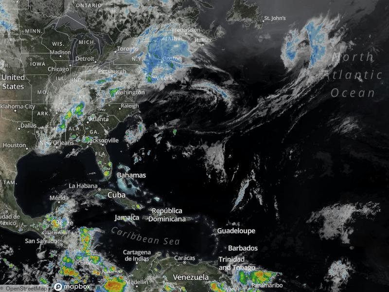 Atlantic Infrared Satellite